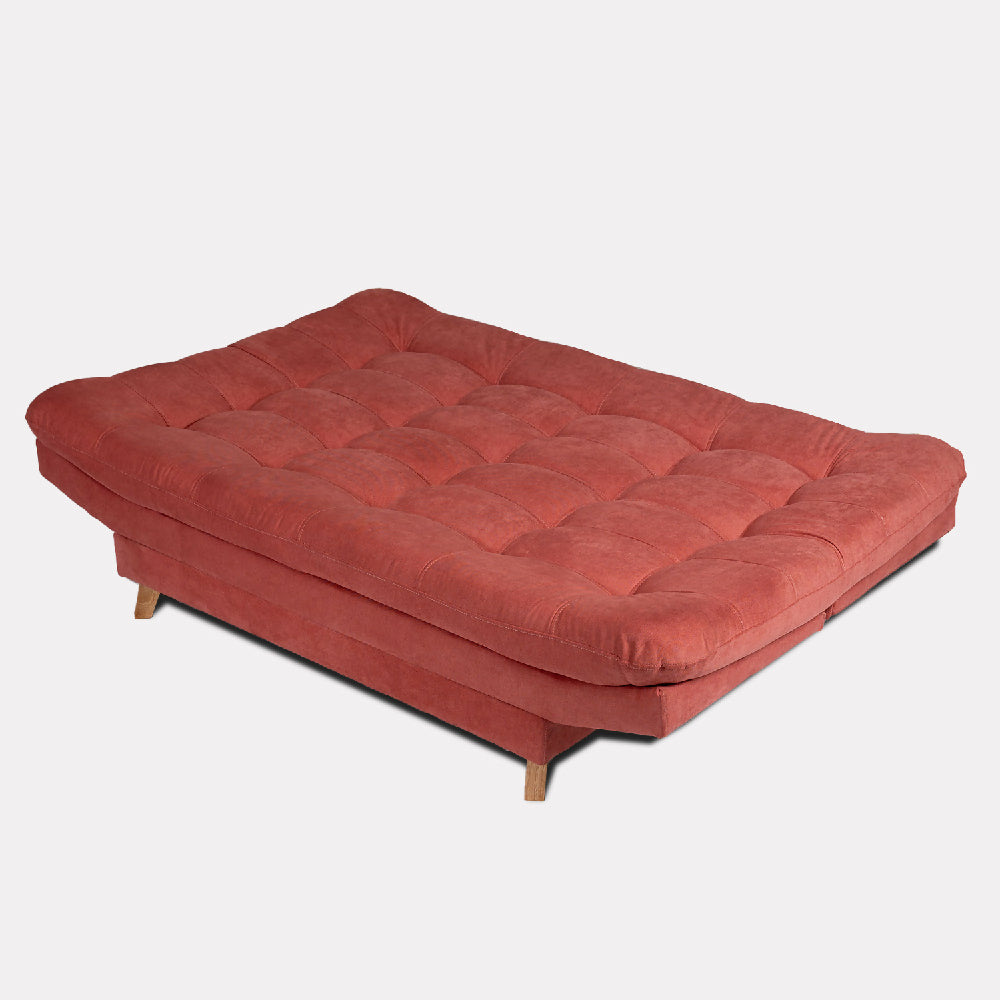 Sofá Cama Valencia Guayaba 3 Puestos