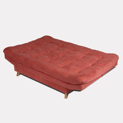 Sofa Cama Valencia Guayaba 3 Puestos