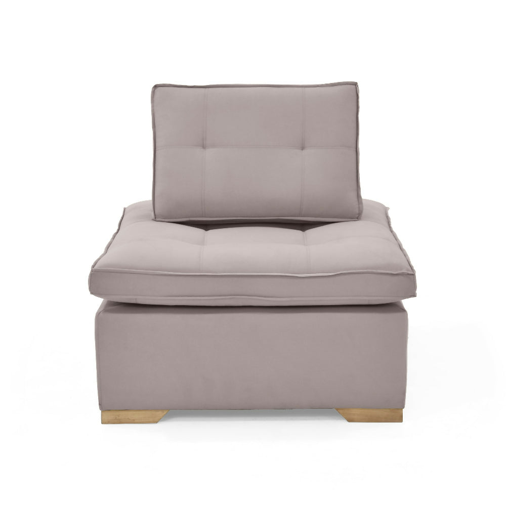 Poltrona Ventury 83x100x86 Ajustable Tela Taupe