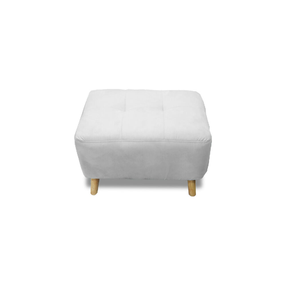 Puff Auxiliar Milán Gris Plata