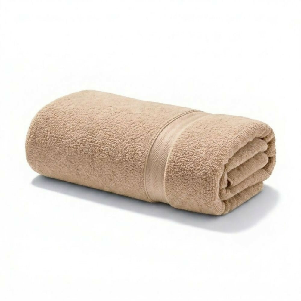 Toalla cuerpo 100% algodon beige 400gr
