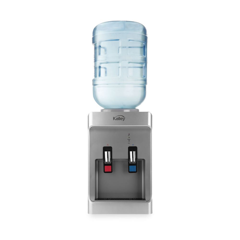 Dispensador De Agua Kalley De Mesa Para Botellón K-Dam, Color Gris