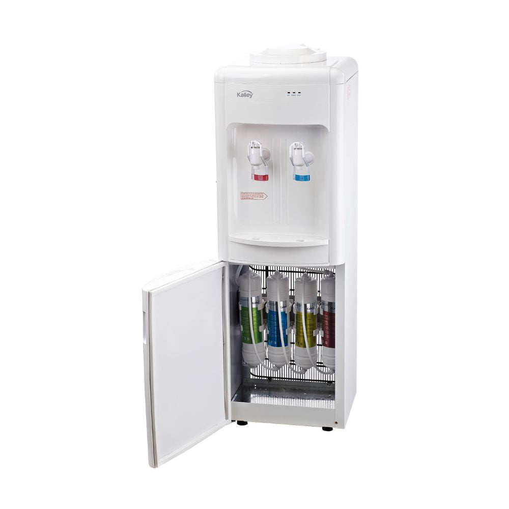 Dispensador De Agua Kalley De Piso Para Red Hidraulica K-Daf, Color Blanco