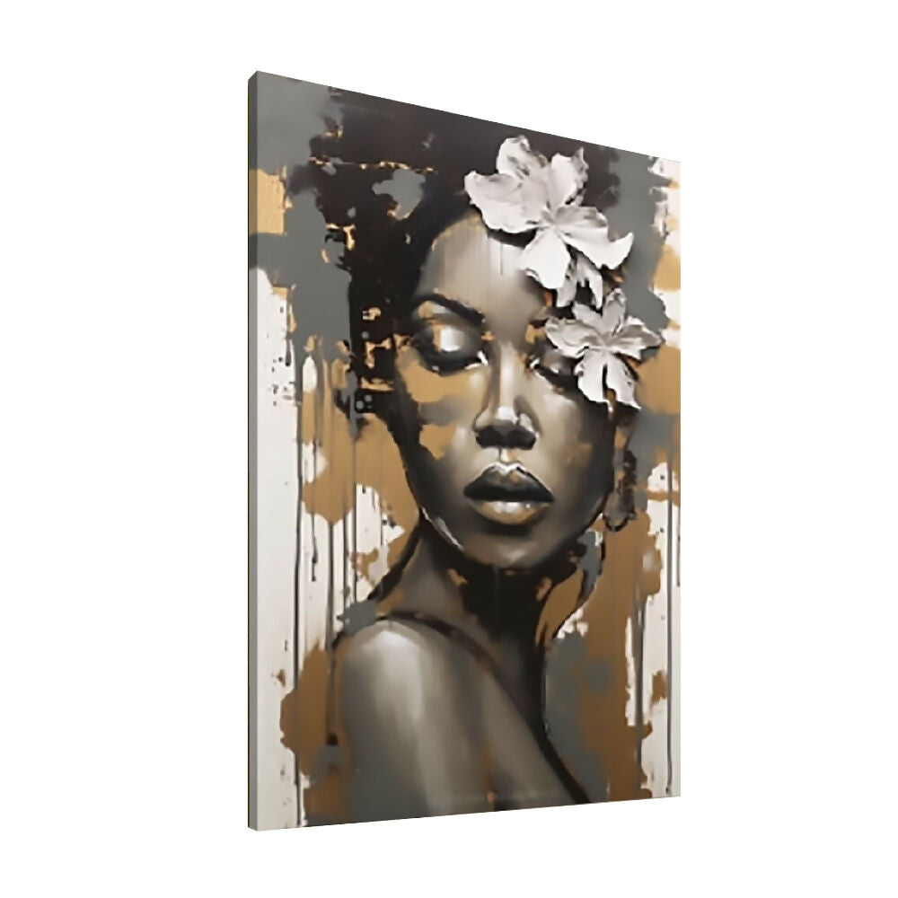 Cuadro Etnica 1 Grande 70 X 100 X 3 Cms