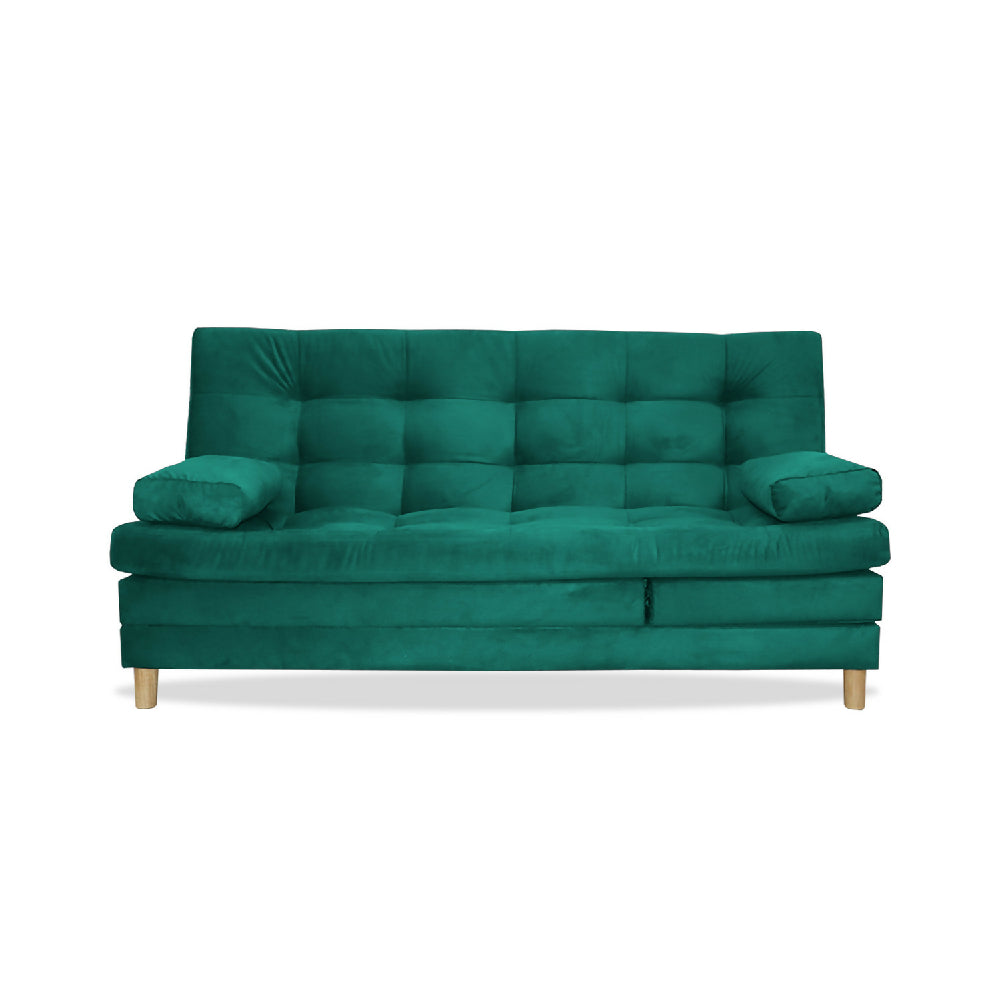 Sofacama Bieri 5 posiciones Reclinable Verde
