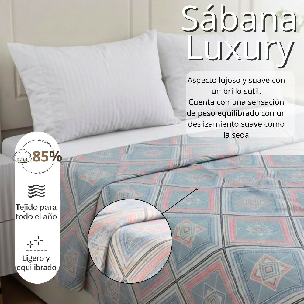 Juego de Sabana Doble Estampada 10