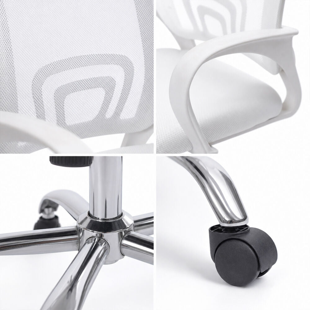 Silla para Oficina Escritorio - OR-3310 Blanca