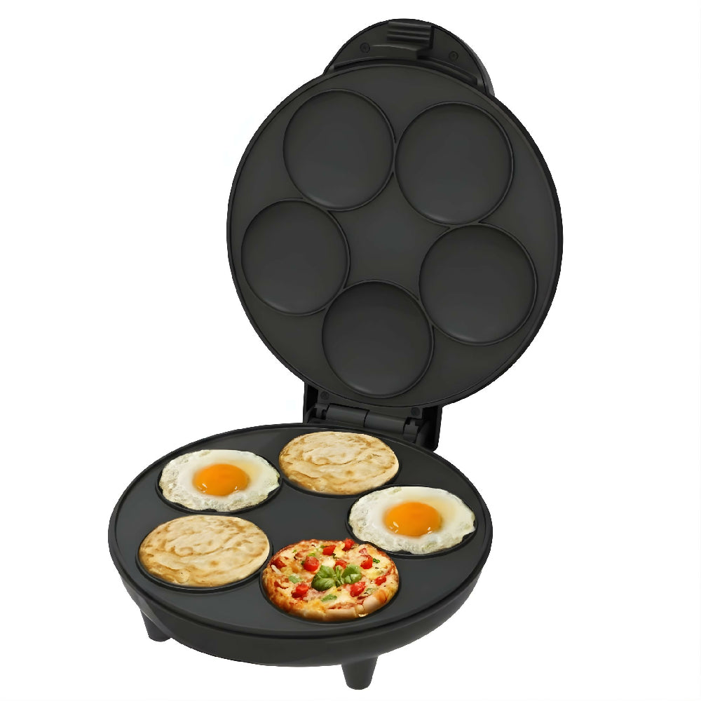 Máquina Para Pancakes Sokany SK-08095 Con Placa Antiadherente Y Cocción Rápida