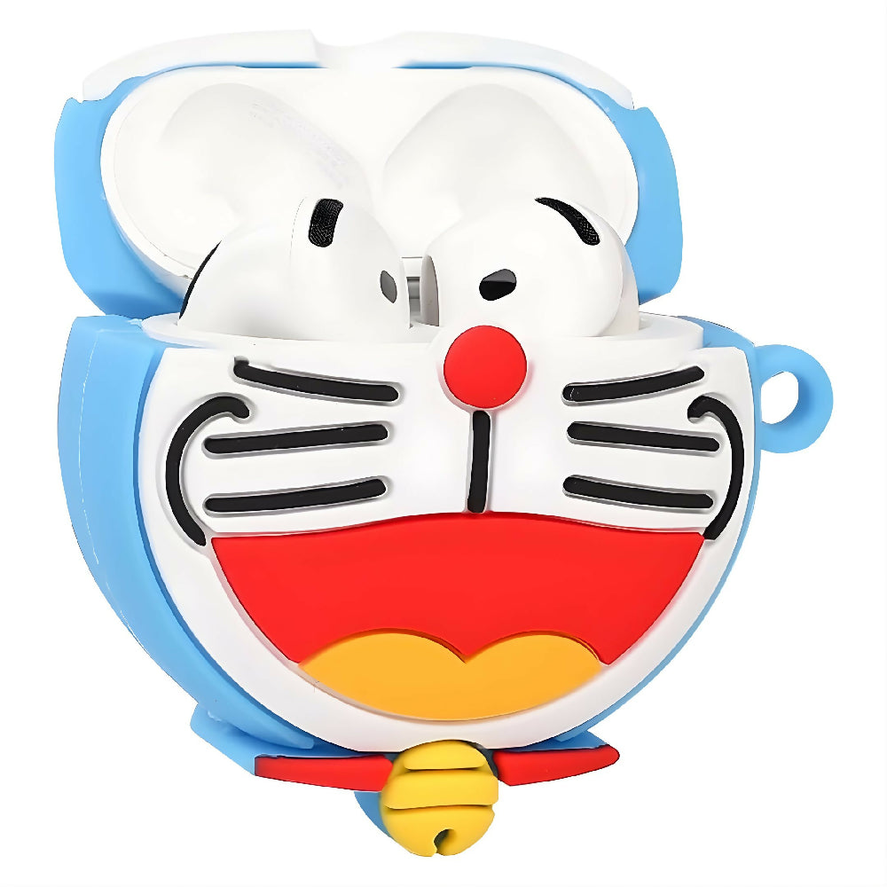 Forro Para Audifonos Series 4 Antigolpes con Diseño Doraemon