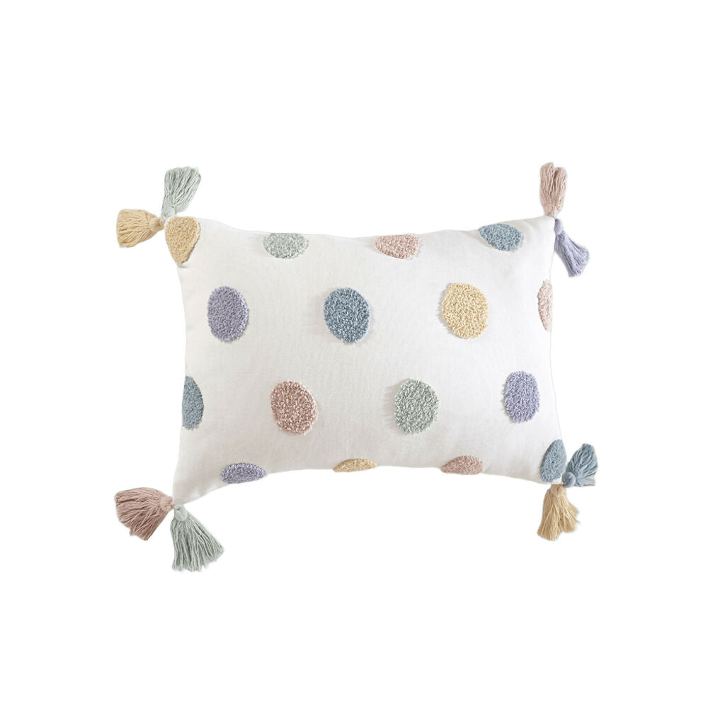 Funda Cojín Mumbai Dots, de 30 x 50 cm