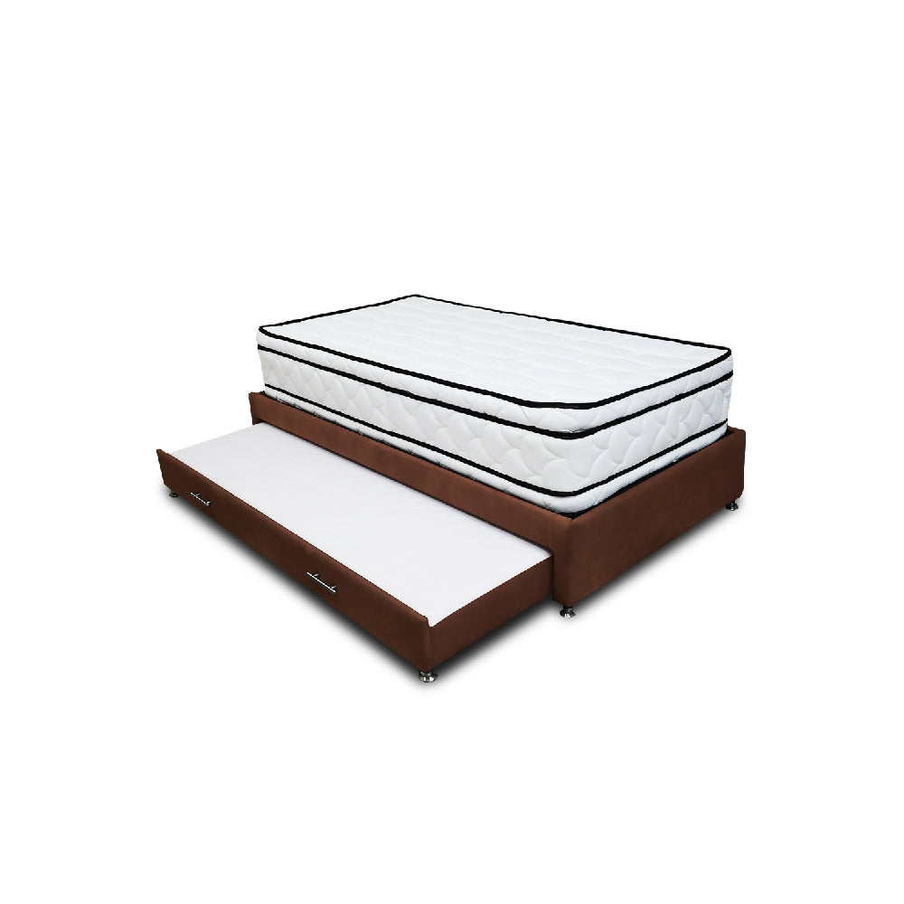 Combo Cama Tarima Nube 140x190 doble Marron
