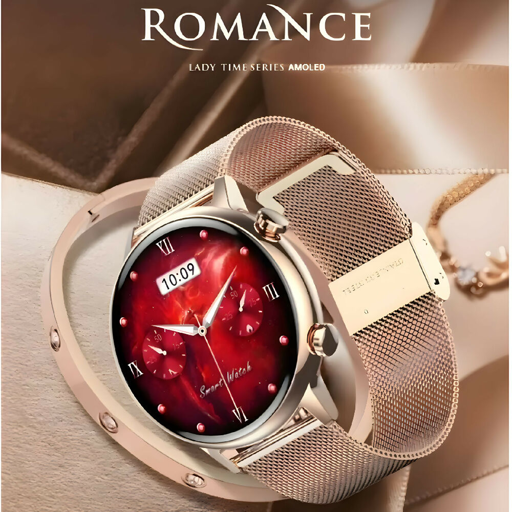 Smartwatch G-Tide Romance Reloj Inteligente Con Llamadas Bluetooth, Monitor De Salud Y Diseño Elegante