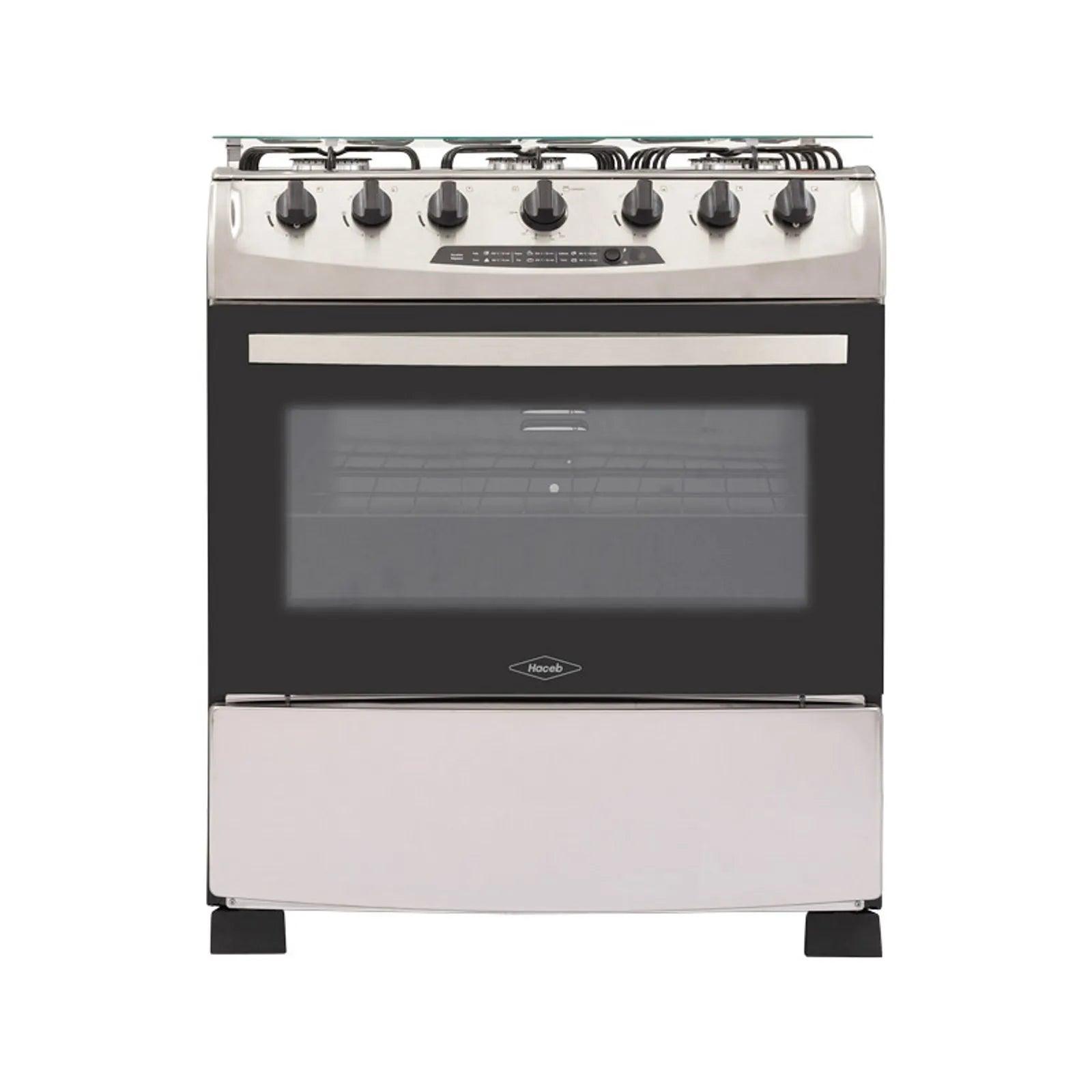 Estufa Orégano Haceb 76 cms negra-inox gas propano