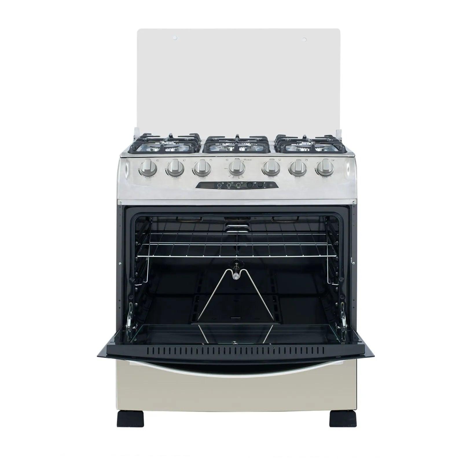 Estufa Orégano Haceb Ultra 76 cms inox gas propano