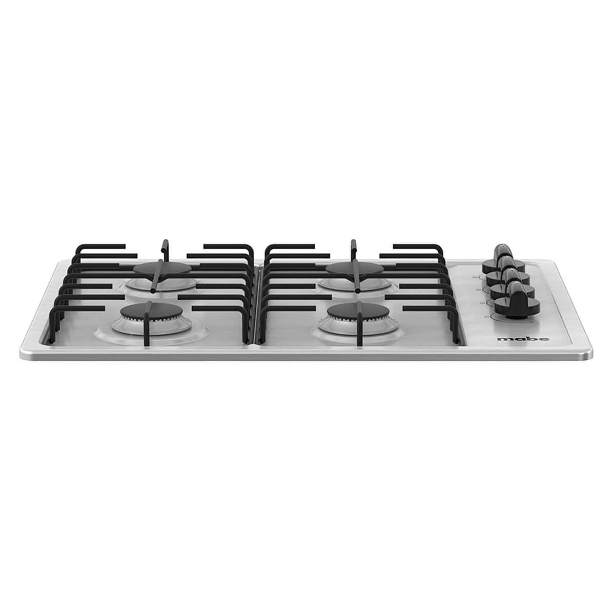 Estufa de empotrar acero Inoxidable 60X43 cm parrillas en Alambron gas natural marca Mabe