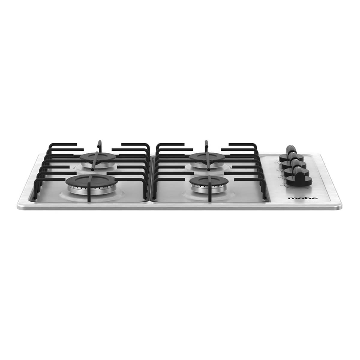 Estufa de empotrar acero Inoxidable 60X43 cm gas natural marca Mabe