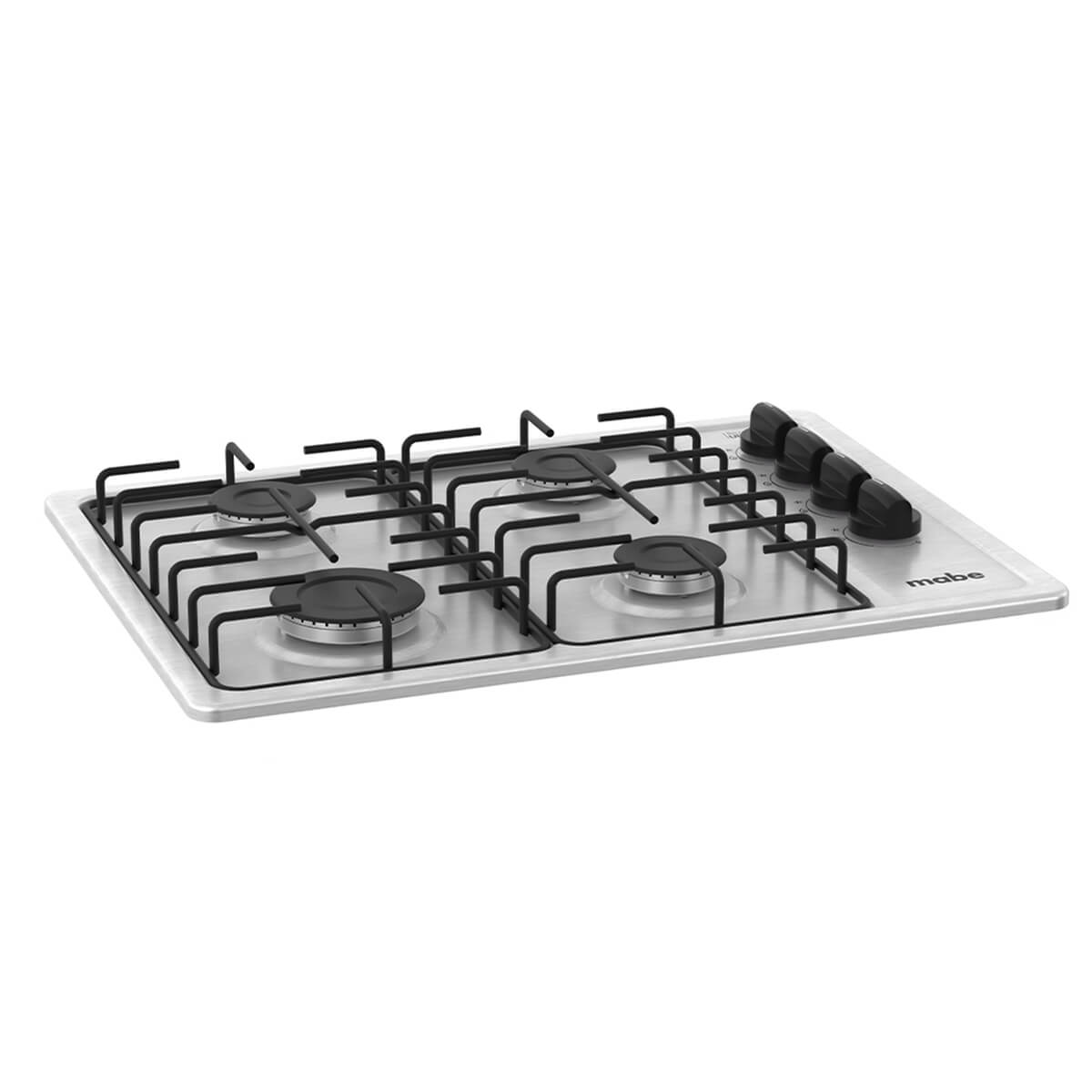 Estufa de empotrar acero Inoxidable 60X43 cm gas natural marca Mabe