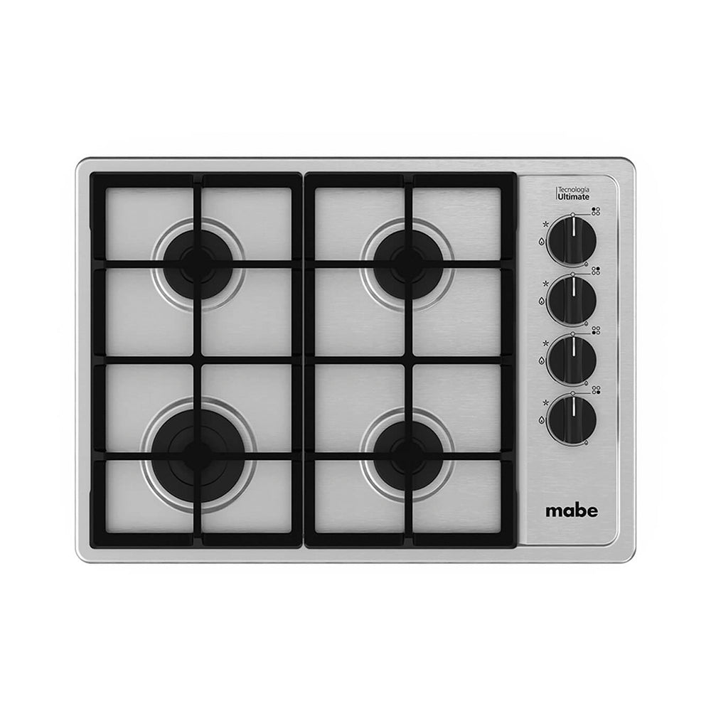 Estufa de Empotrar Inoxidable 60X44 cm Gas Natural Marca Mabe