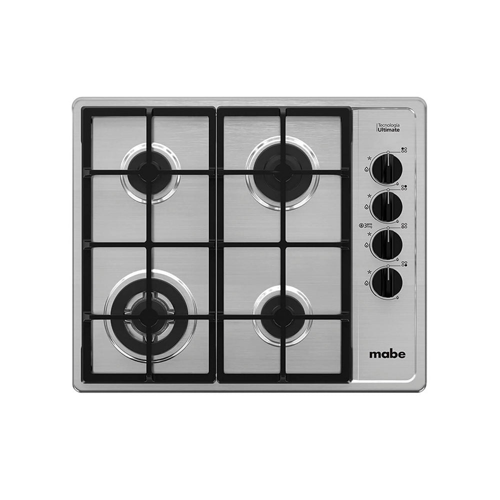 Estufa de Empotrar Acero Inoxidable 60X50 cm Gas Natural Marca Mabe
