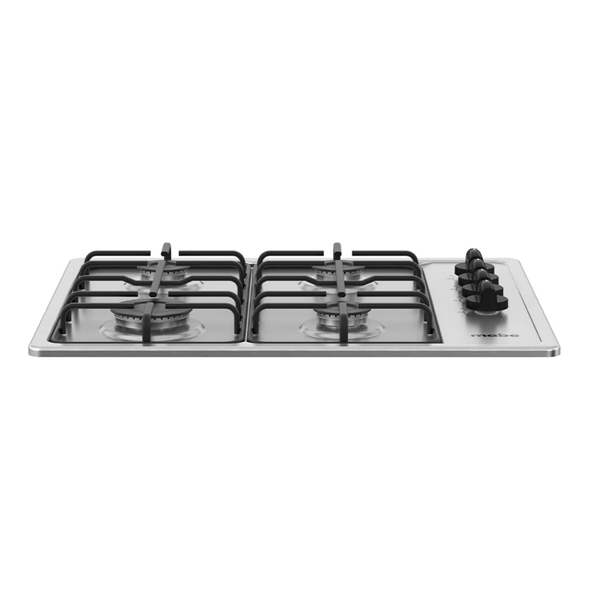 Estufa de empotrar acero Inoxidable 60X50 cm gas natural