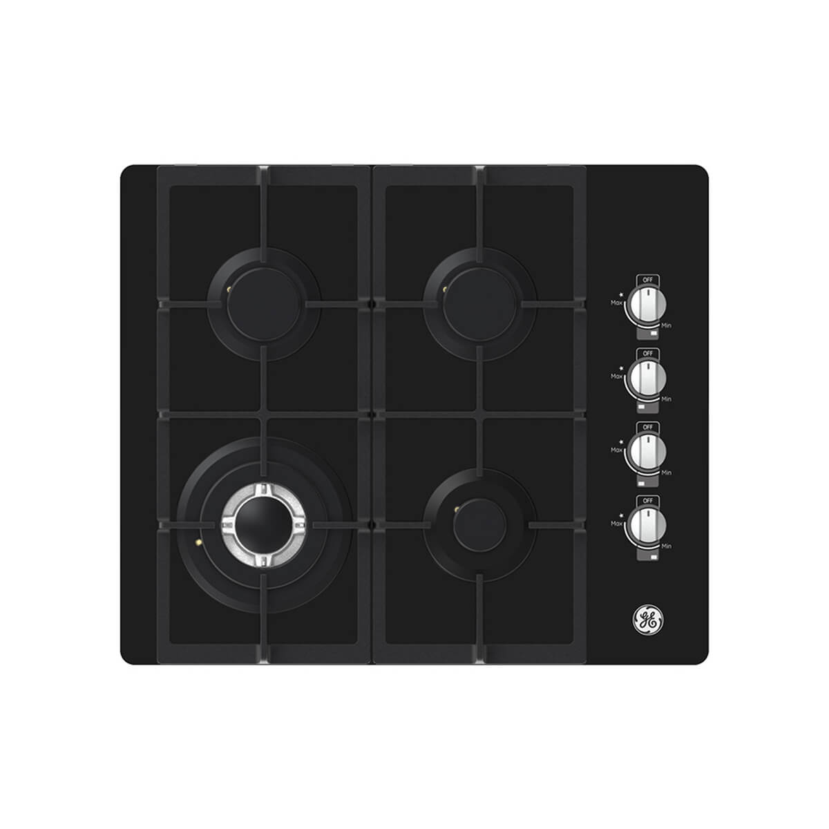 Estufa de empotrar cristal negro 58X50 cm gas natural