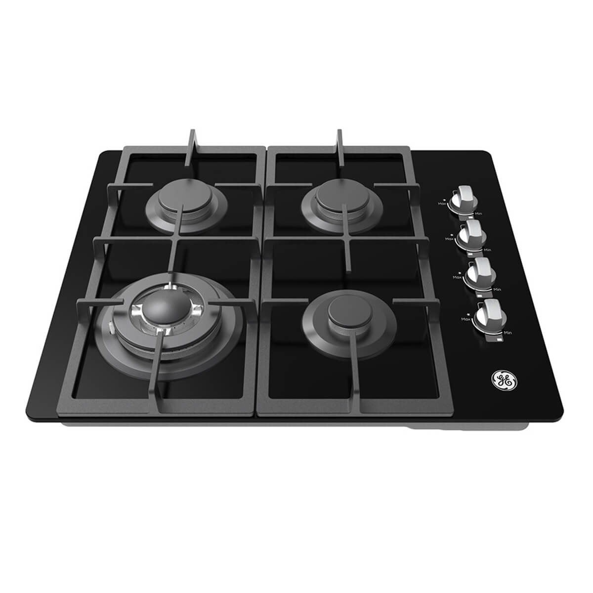 Estufa de empotrar cristal negro 58X50 cm gas natural