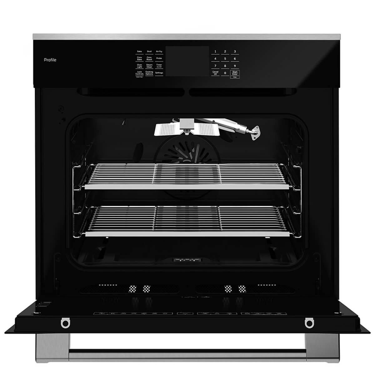 Horno a Gas de 80 cm Inoxidable 120 Voltios con Gratinador Marca Mabe