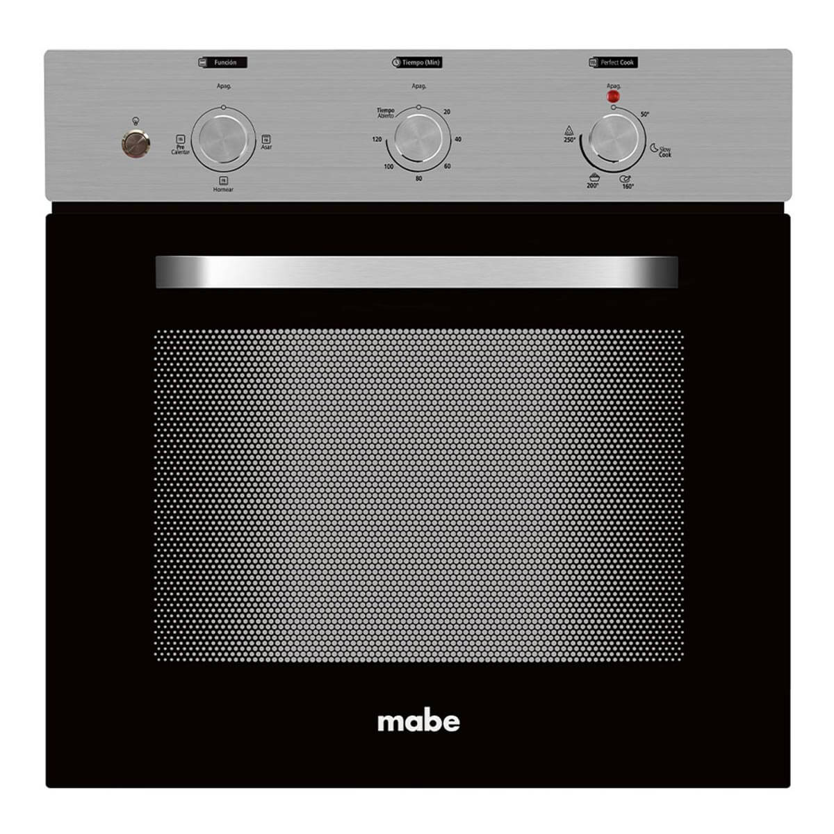 Horno eléctrico de 60 cm acero inoxidable 220 voltios con gratinador marca Mabe