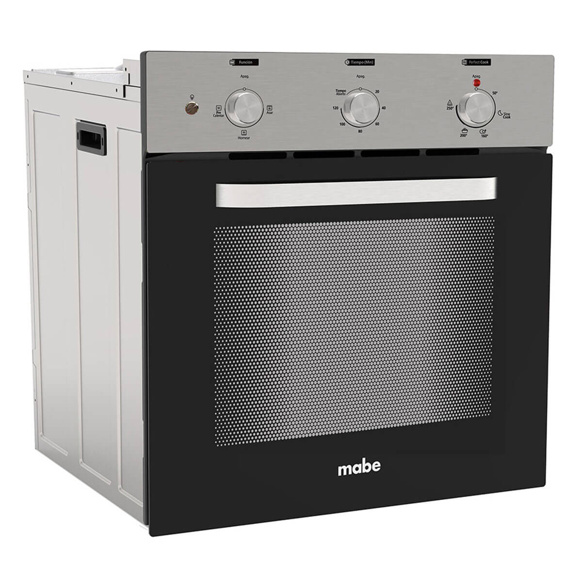 Horno eléctrico de 60 cm acero inoxidable 220 voltios con gratinador marca Mabe