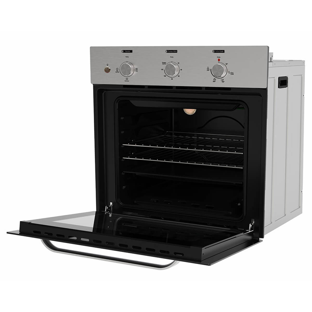 Horno eléctrico de 60 cm acero inoxidable 220 voltios con gratinador marca Mabe