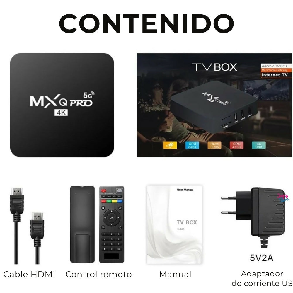 TV Box 4k Convertidor Smart TV Streaming Stick Android 11 5G