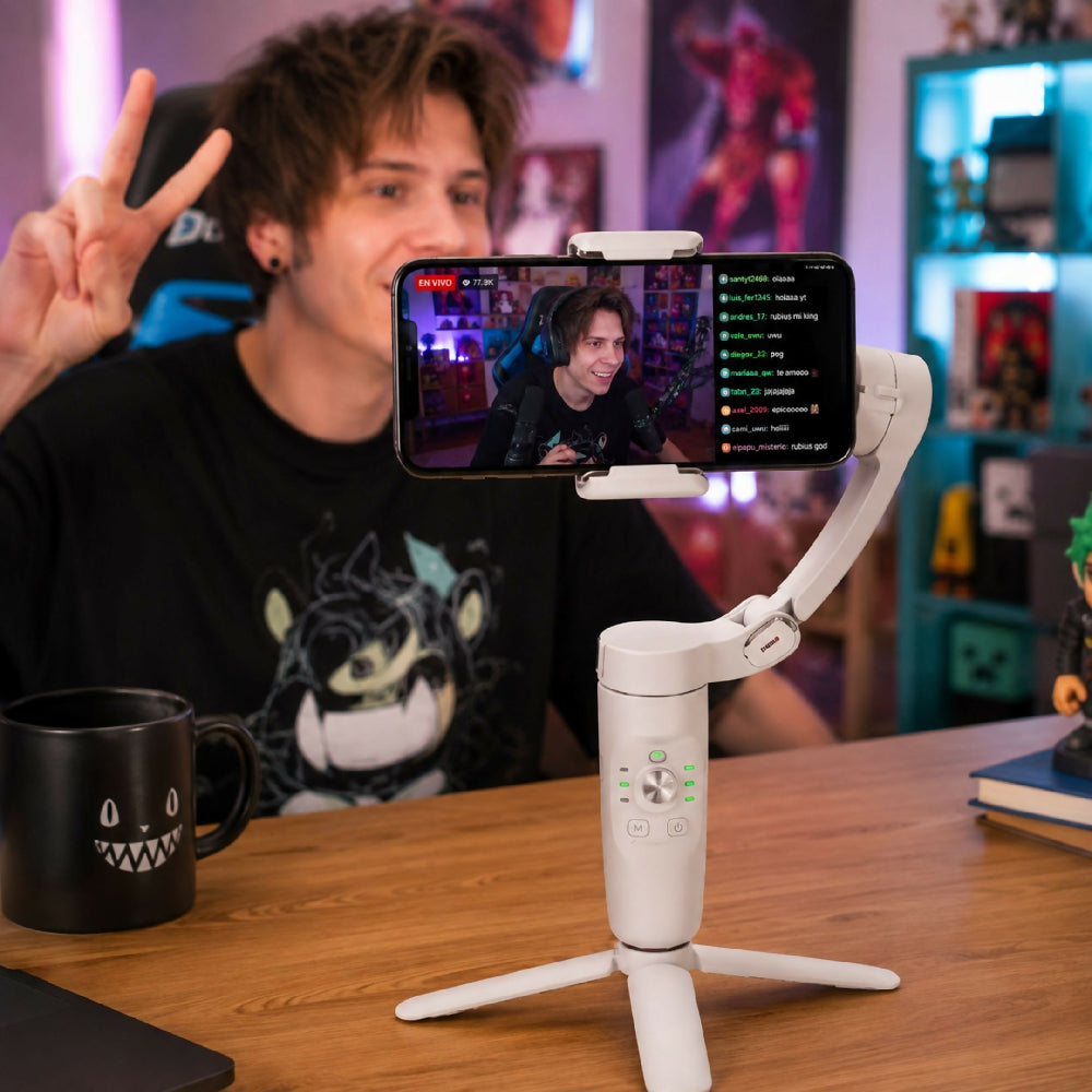 Trípode M1 Extensible Para Celular Y Cámara Ultra Portátil Con Soporte