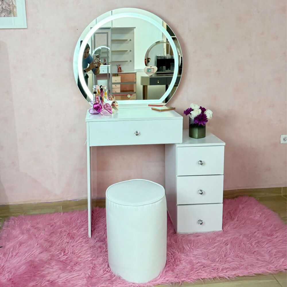 Tocador Princesa, Blanco