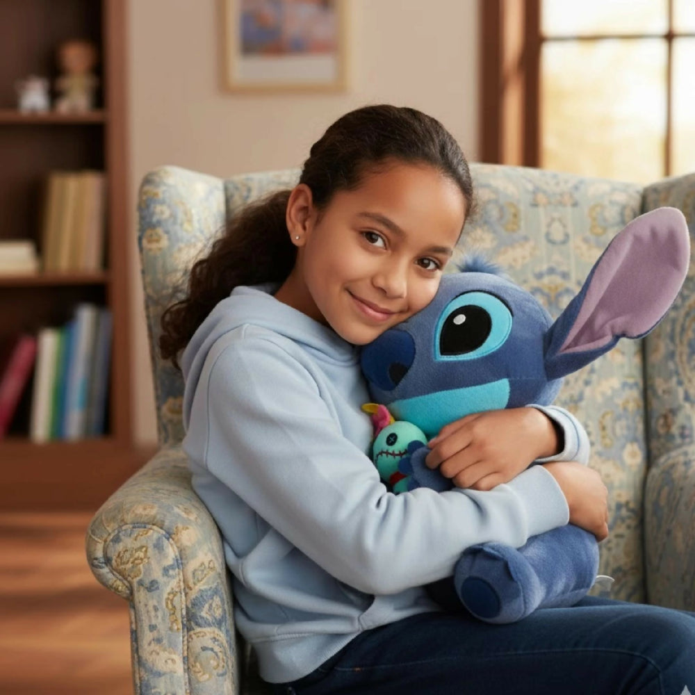 Peluche Stitch Muñeca 45Cm Coleccionable De Gran Tamaño Para Abrazar Y Decorar