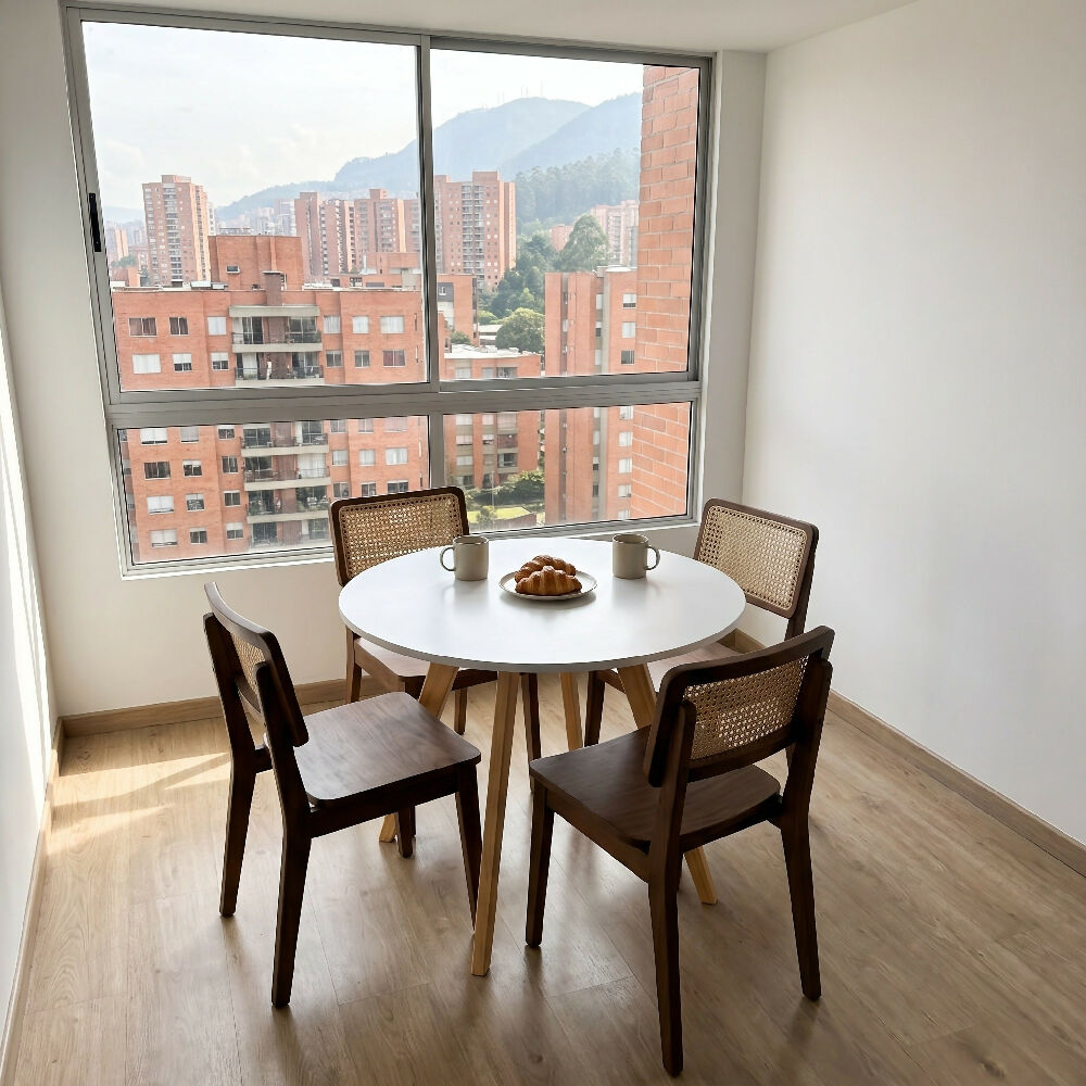 Comedor Nórdico Circular 80