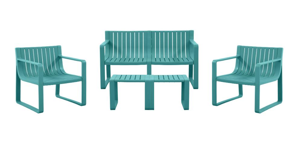 Sala de Exterior Terraluz, Azul Marino