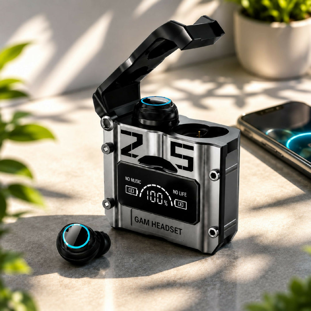 Audífonos Inalámbricos Gamer M25 Conexión Bluetooth 5.3 Y Cancelación De Ruido