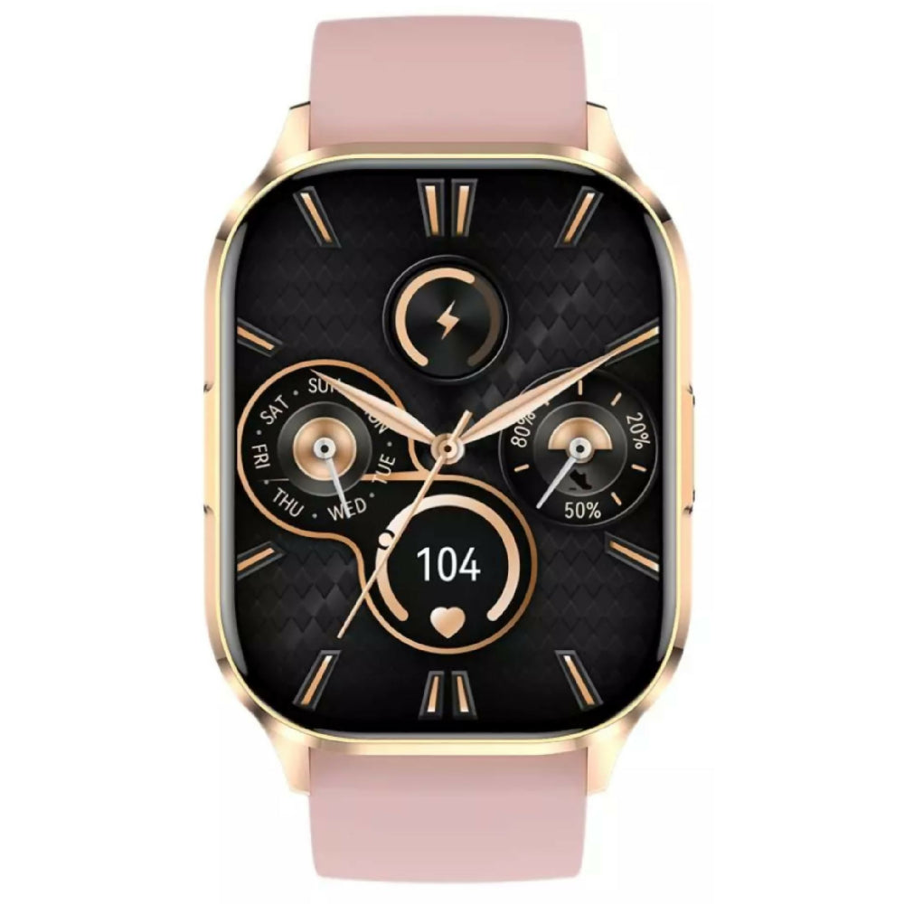 Smartwatch G-Tide S3 Pro Rosado Reloj Inteligente Bluetooth Con Llamadas, Monitor De Salud, Frecuencia Cardíaca, SpO2 Y Notificaciones
