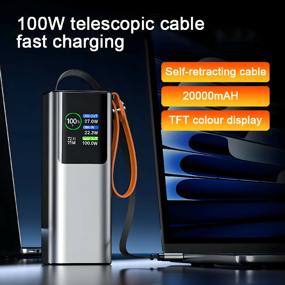 Power Bank R2965 MCL Movisun 20000MaH Diseño De Alta Resistencia