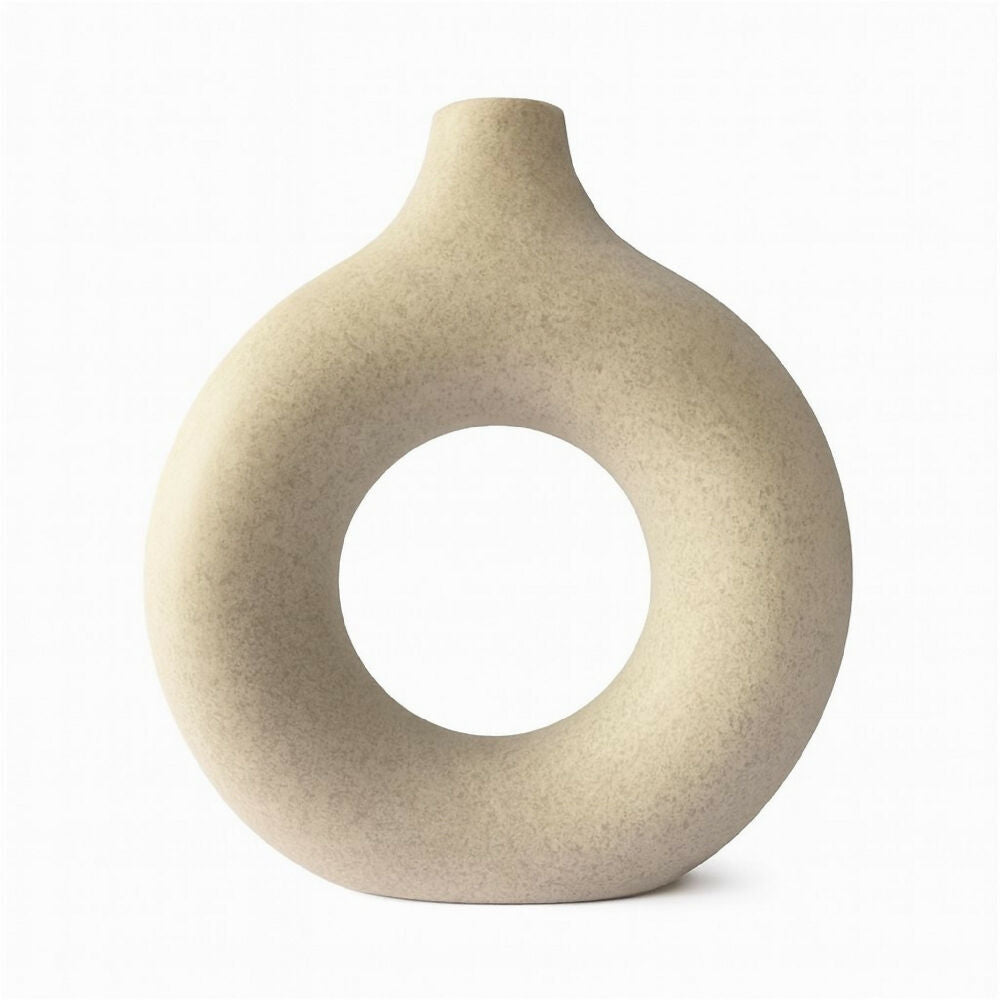 Florero moderno dona 21x21x6cms