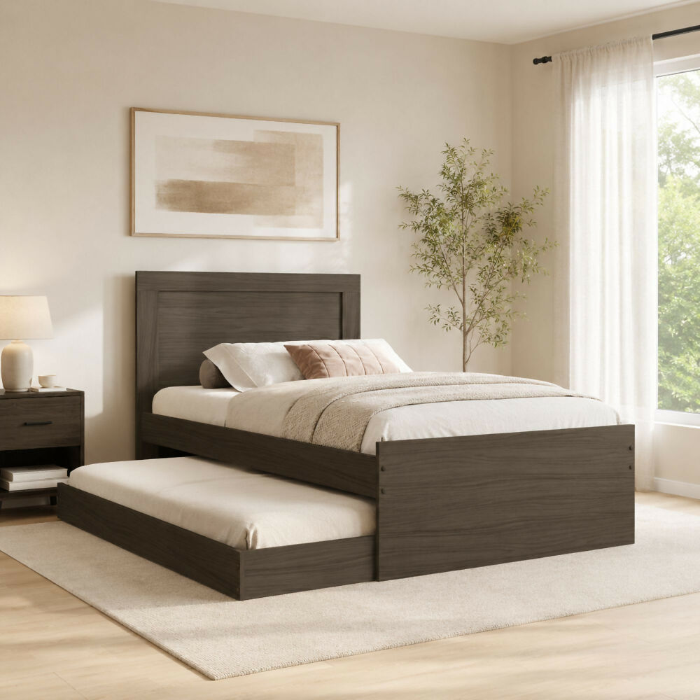 Cama Sencilla Verona, Marrón