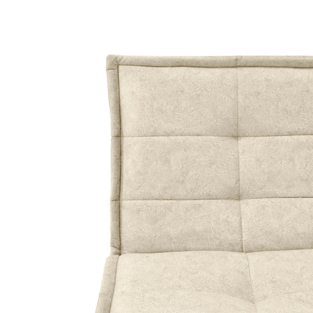 Sofa Cama Morrison 174x100x80 Reclinable Tela Beige