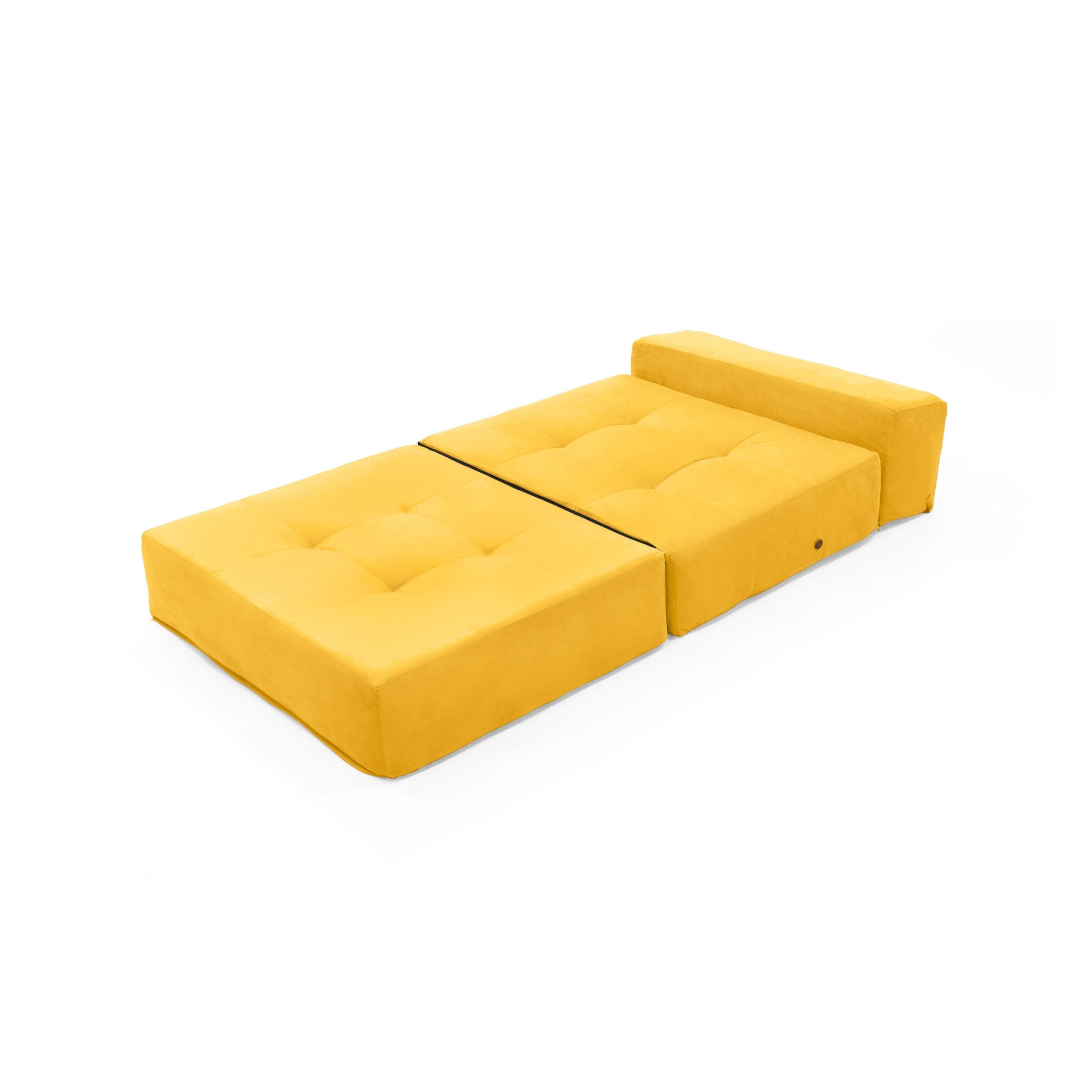 Sofa Cama Bosnia 102x81x78 Tela Mostaza