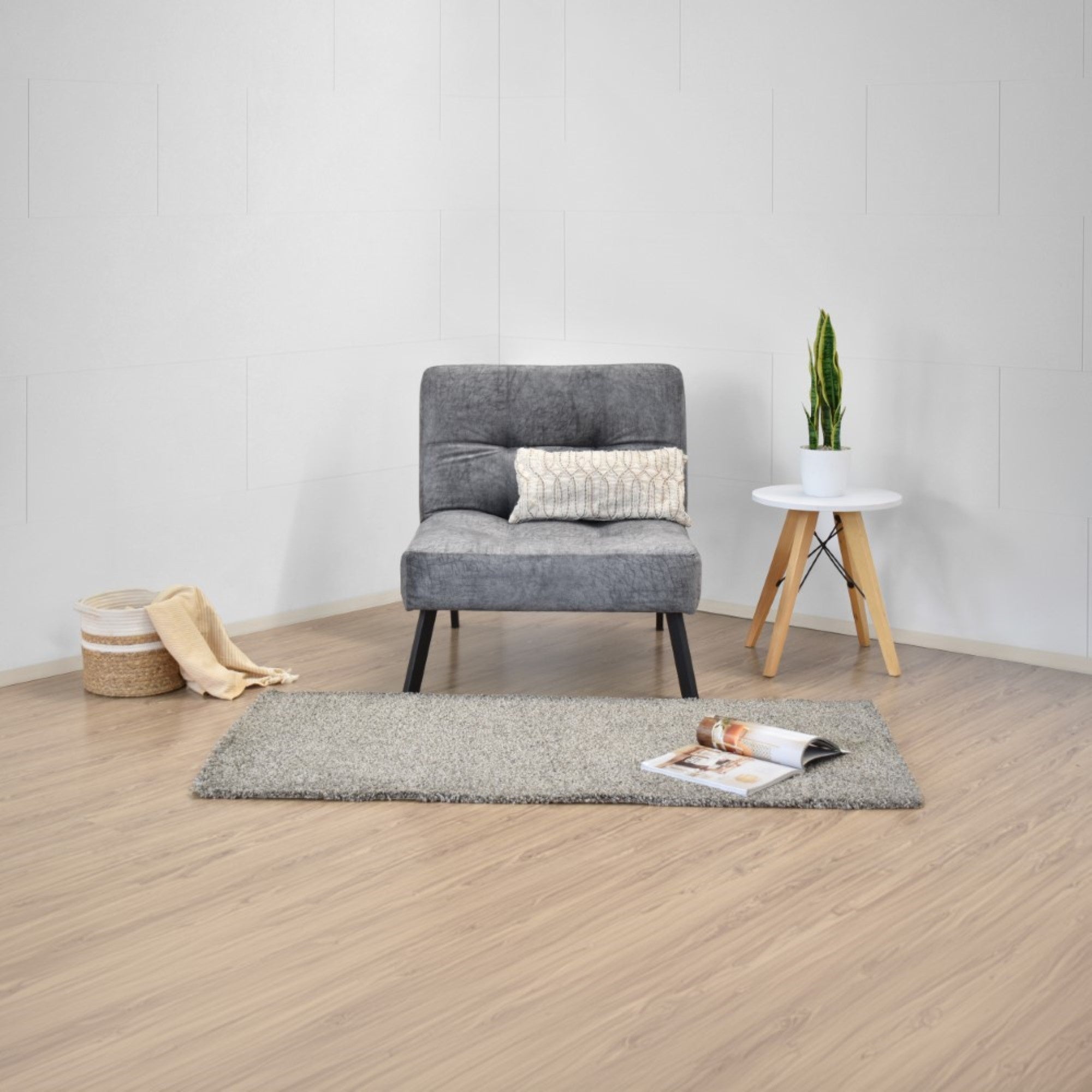 Poltrona Reclinable Togo Tela Gris