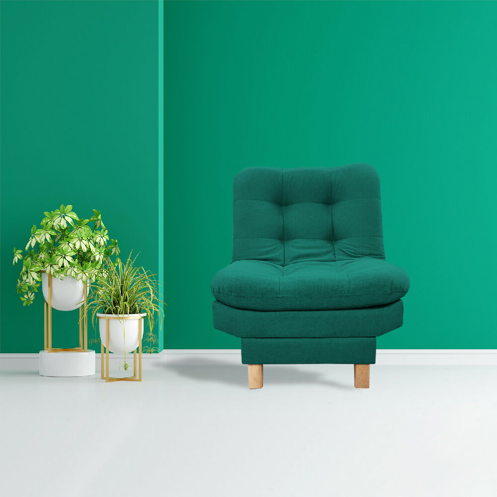 Poltrona Widmer Clic Clac 3 Posiciones Verde