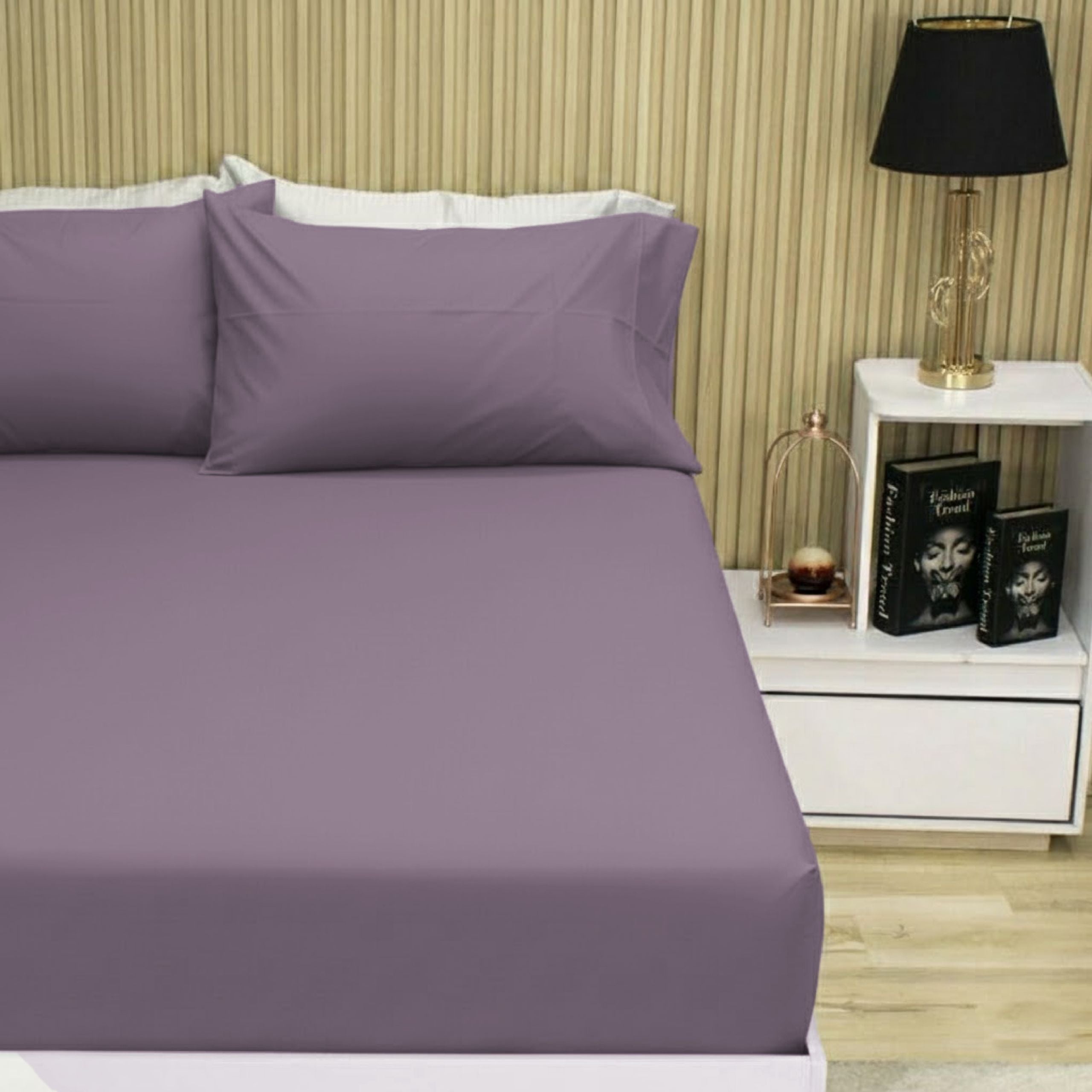 Semijuego Sábana Bougainvillea – Purpura Sencillo