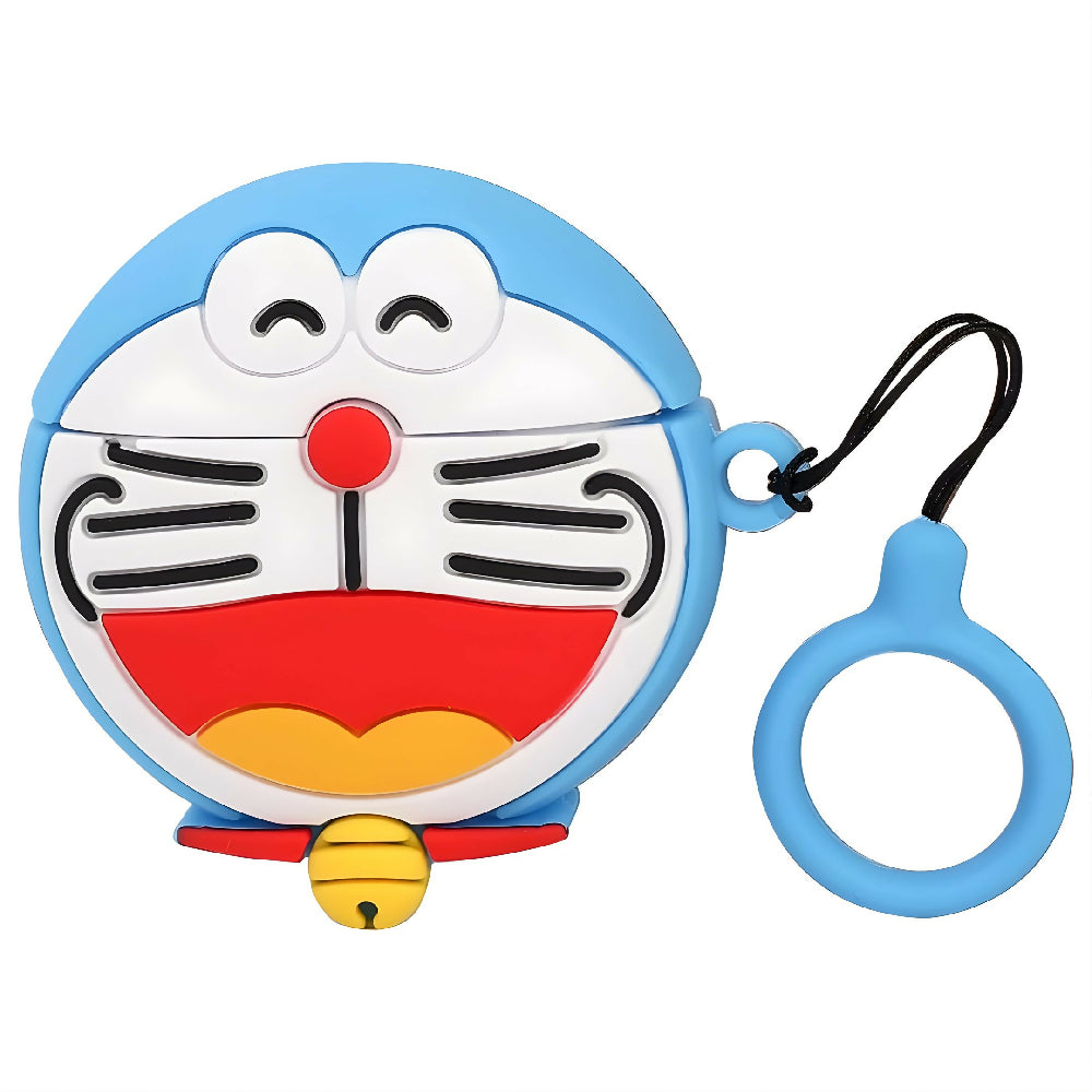 Forro Para Audifonos Series 4 Antigolpes con Diseño Doraemon
