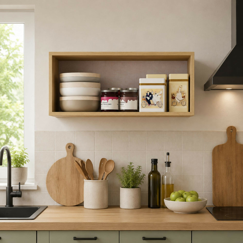 Mueble Aéreo de Cocina Barú - Almendra