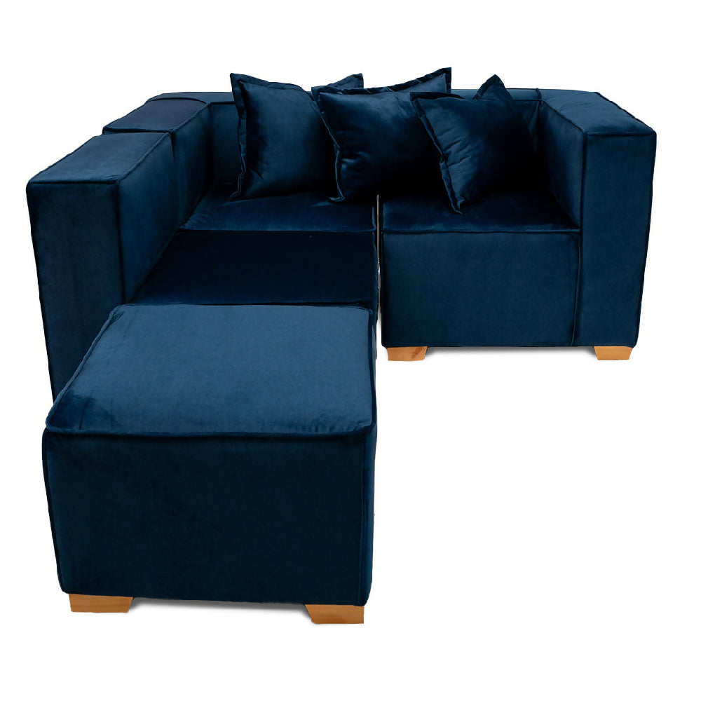 Sala Modular Burgos Azul 5Ptos