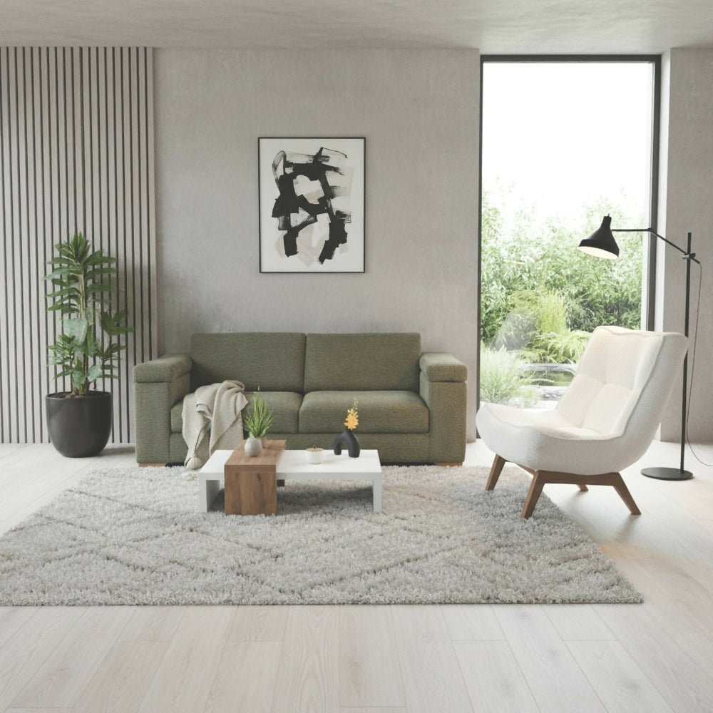 Poltrona Samoa 77x88x87 Tela Blanco